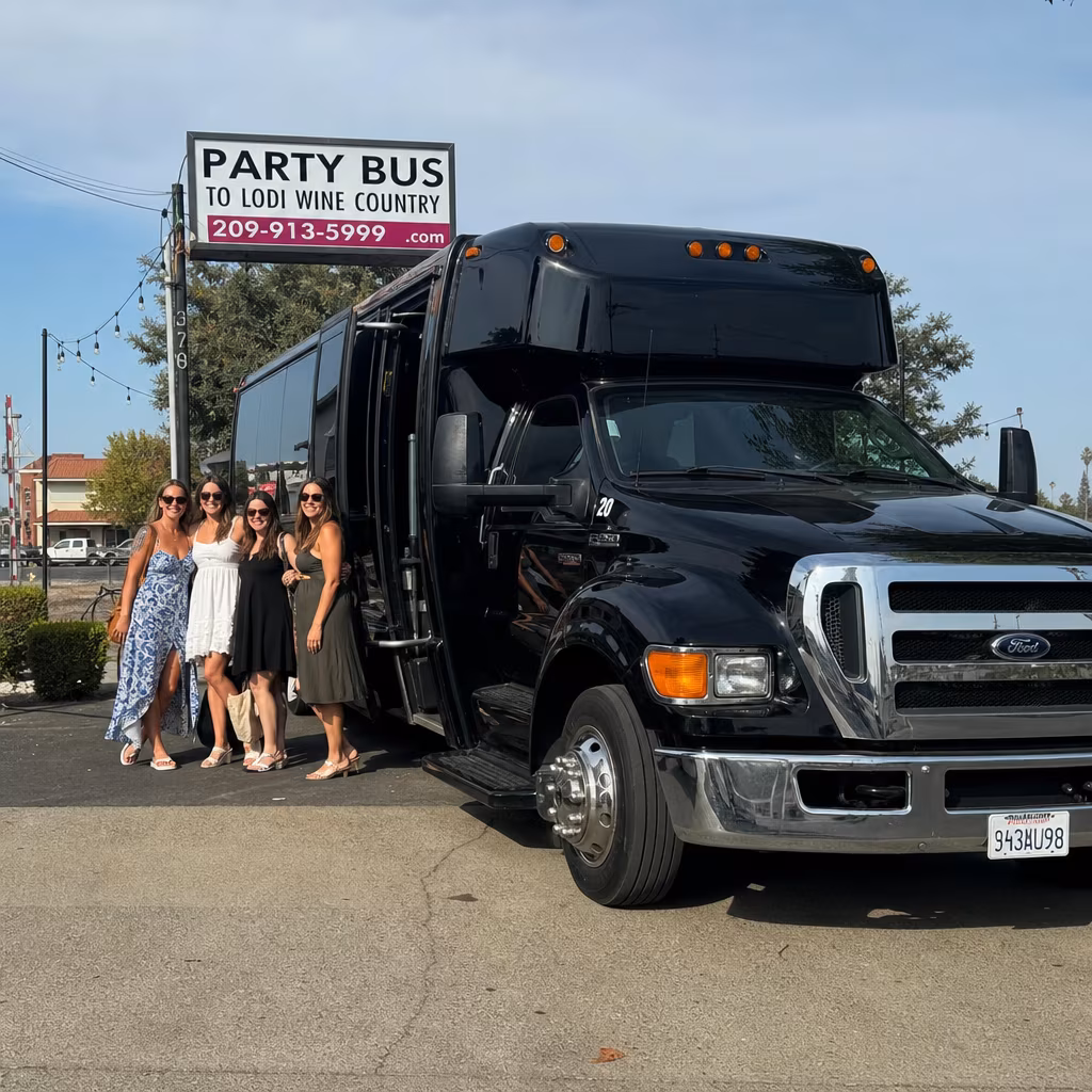Party Bus to Lodi Wine Country