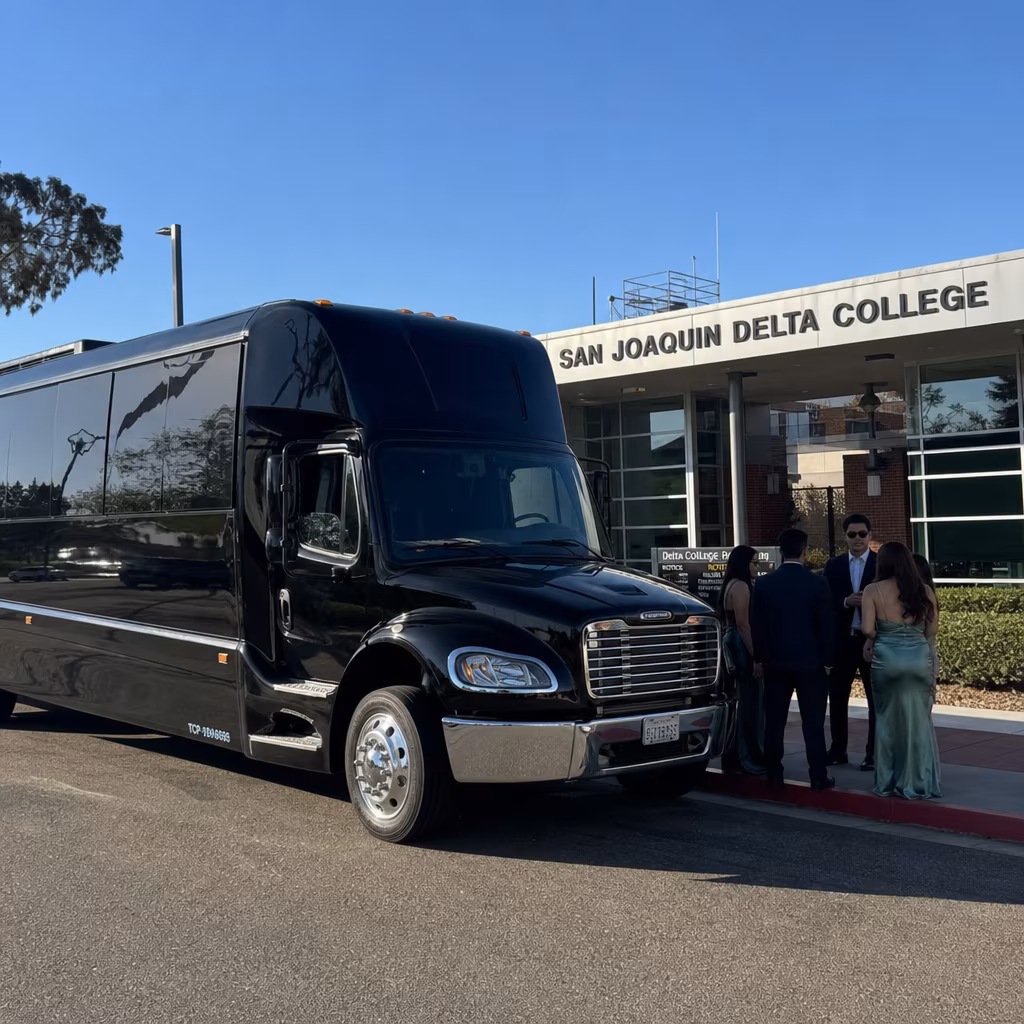 Rent a Bus to San Joaquin Delta College