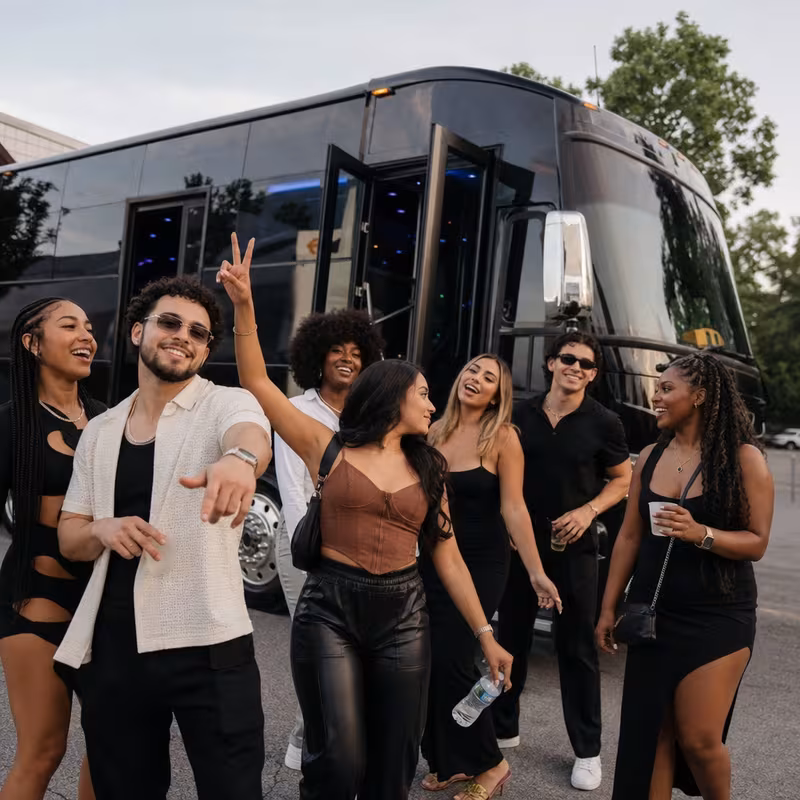 Stockton Concert Transportation fleet vehicle