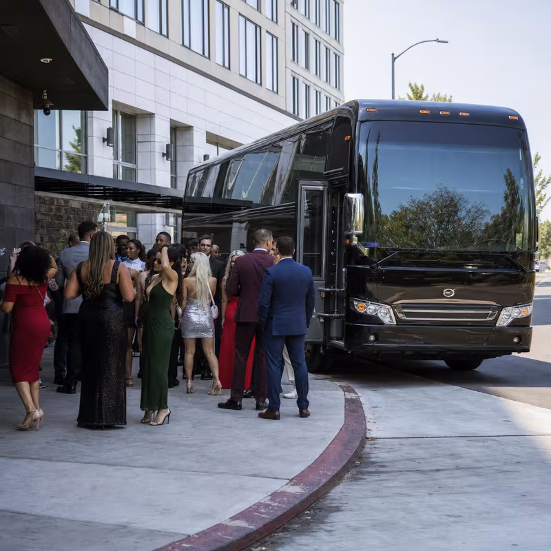 Private event transportation