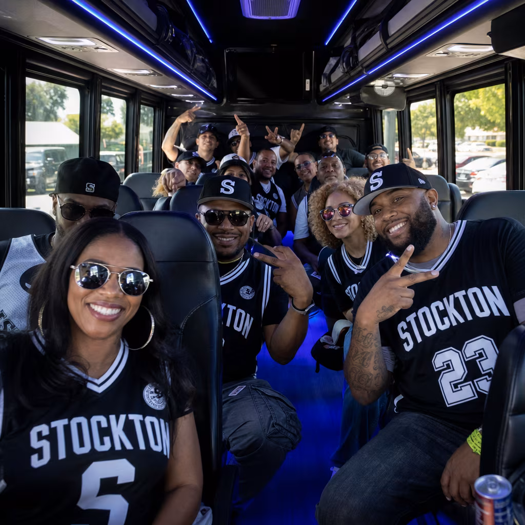 Stockton Sporting Event Transportation