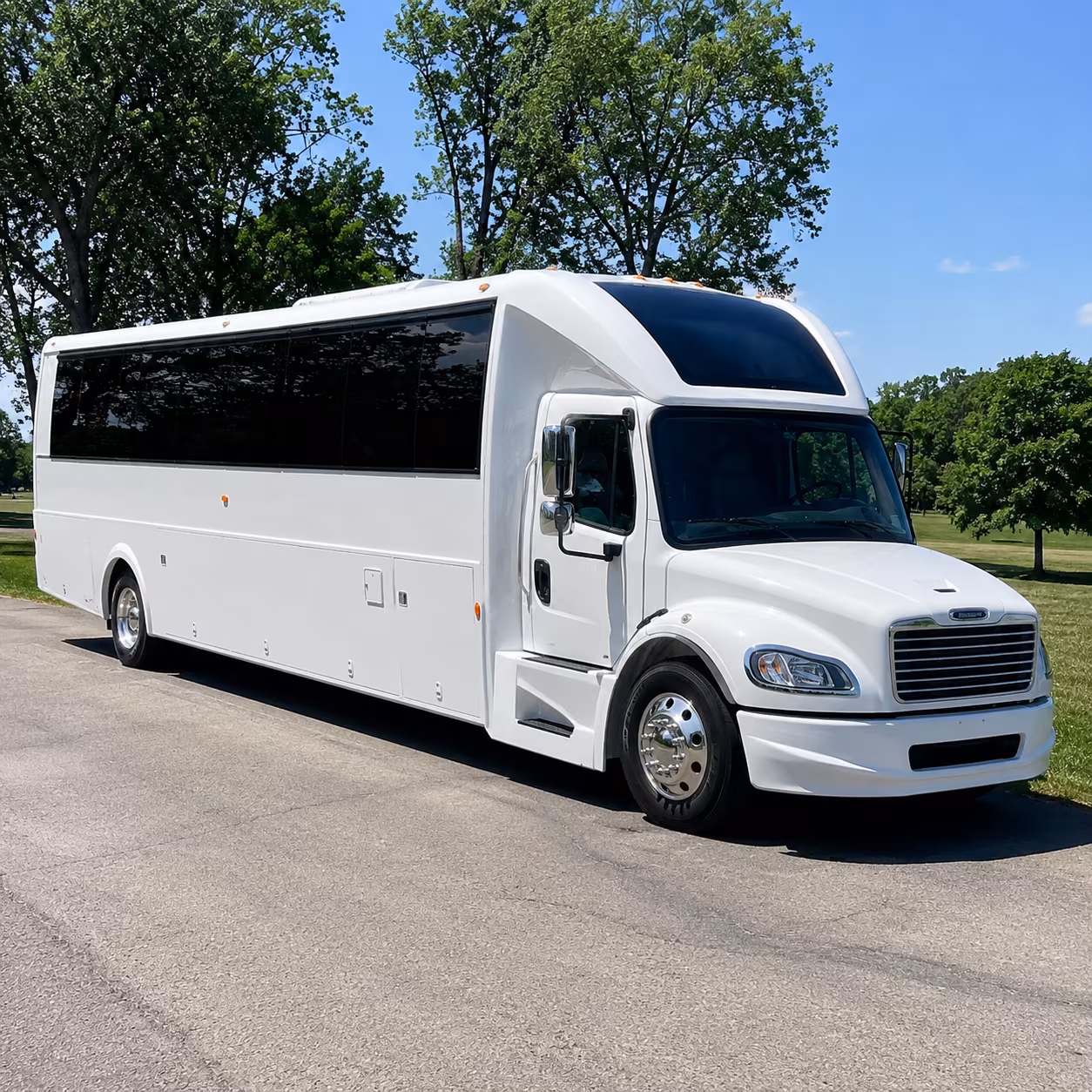 Stockton Concert & Music Festival Transportation party bus interior