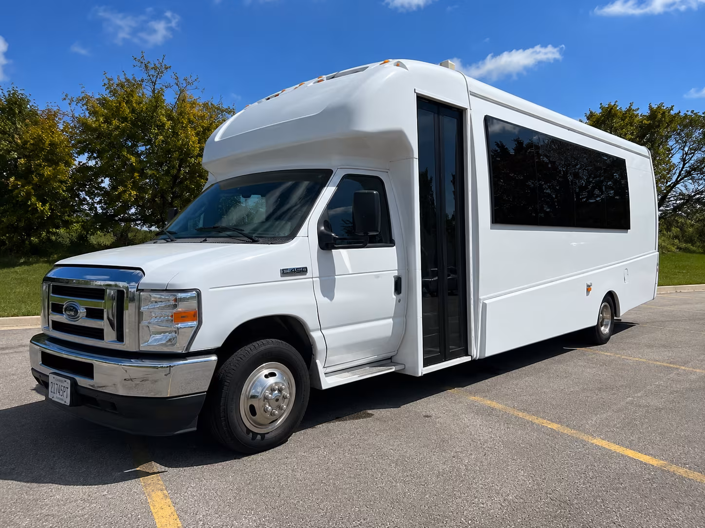 Stockton Sporting Event Transportation onboard seating